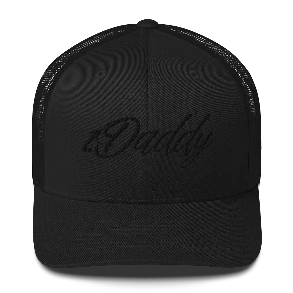 zDaddy trucker pet cap zwart one size