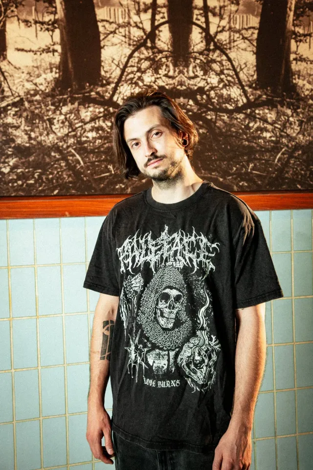 Paleface Swiss Medival Love Burn vintage T-shirt oversized