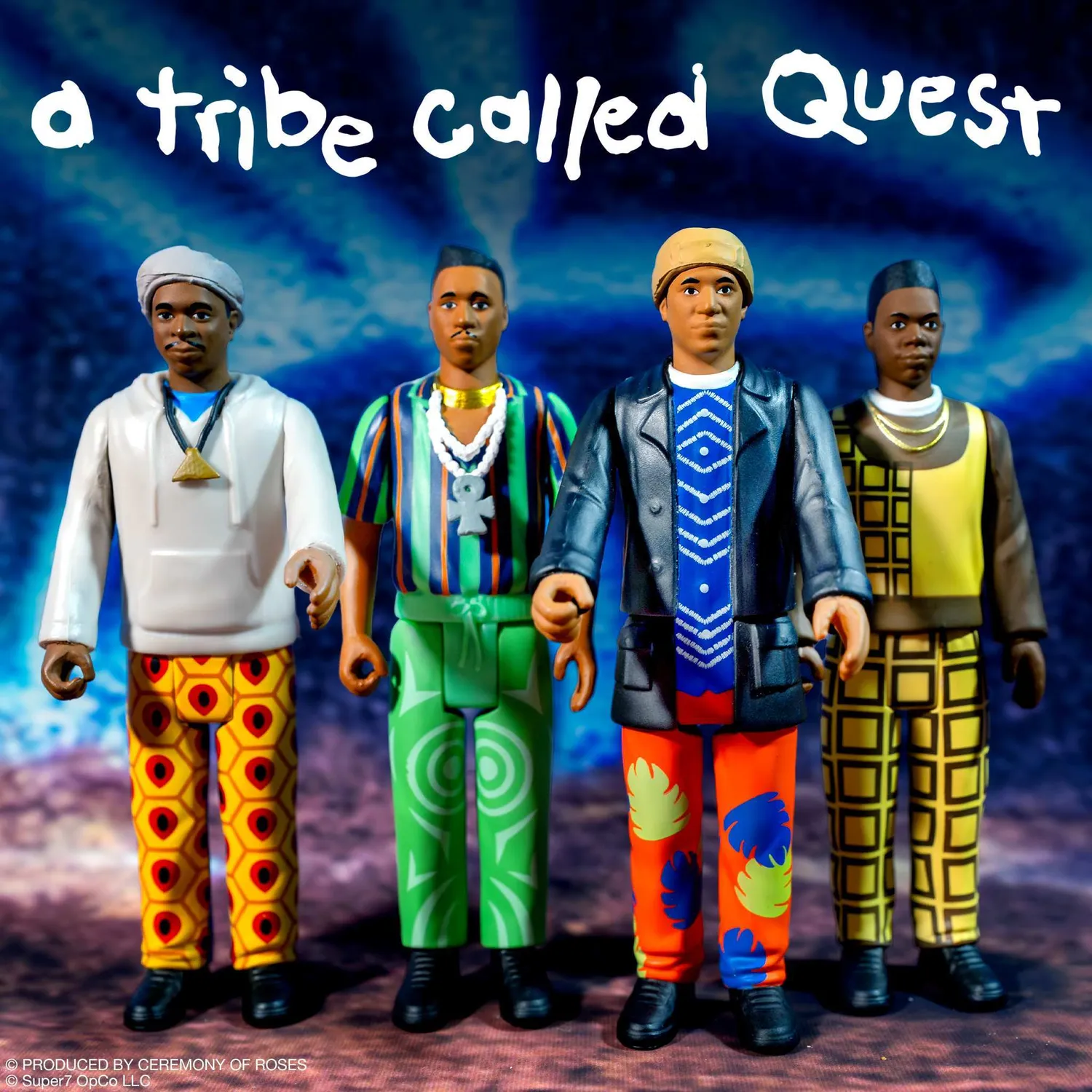 Tribe Called Quest Peoples Instinctive ReAction figures 4-pack